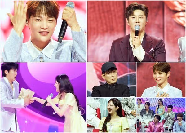 송판 격파로 한일톱텐쇼 1주년 무대 장악 전유진양