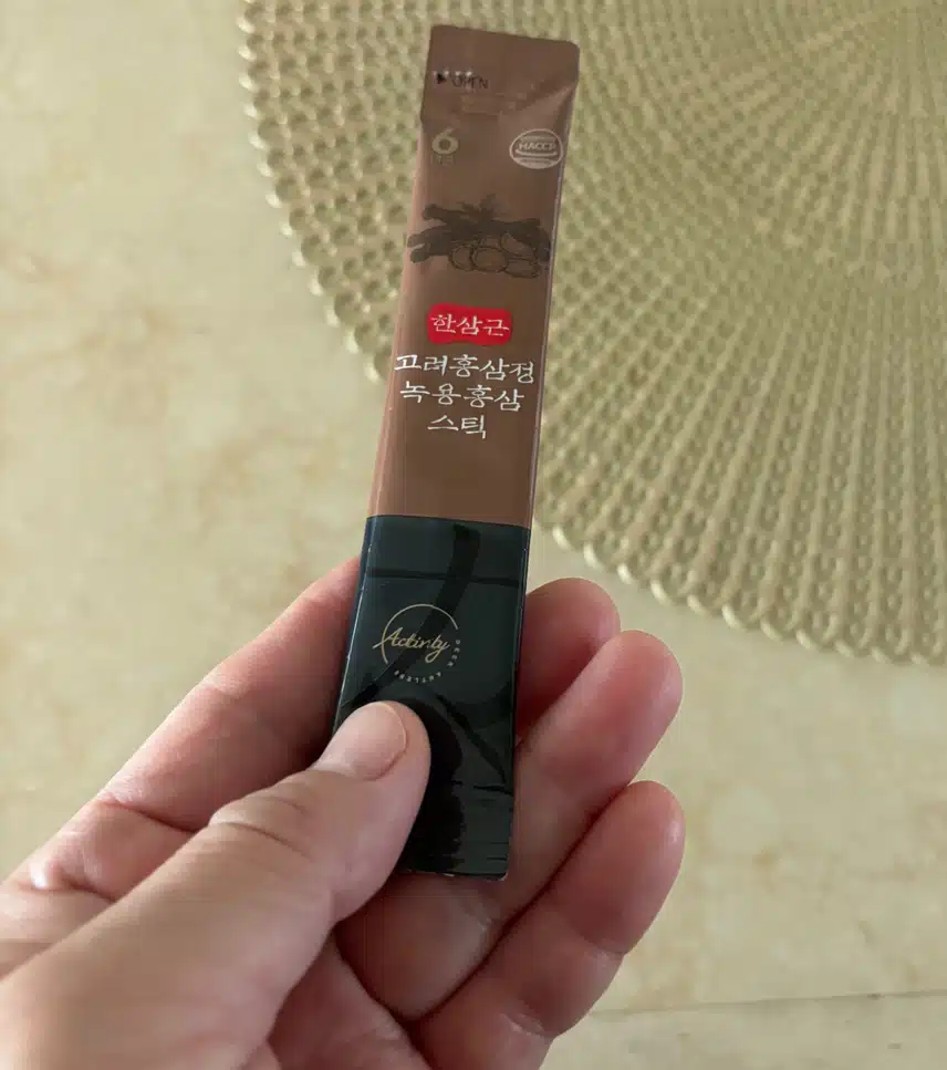 홍삼 한포