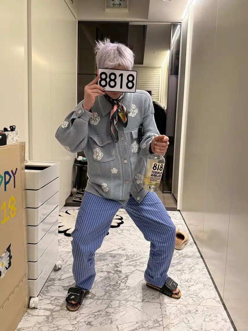 88이 가득한 지드래곤 인스타 사진들