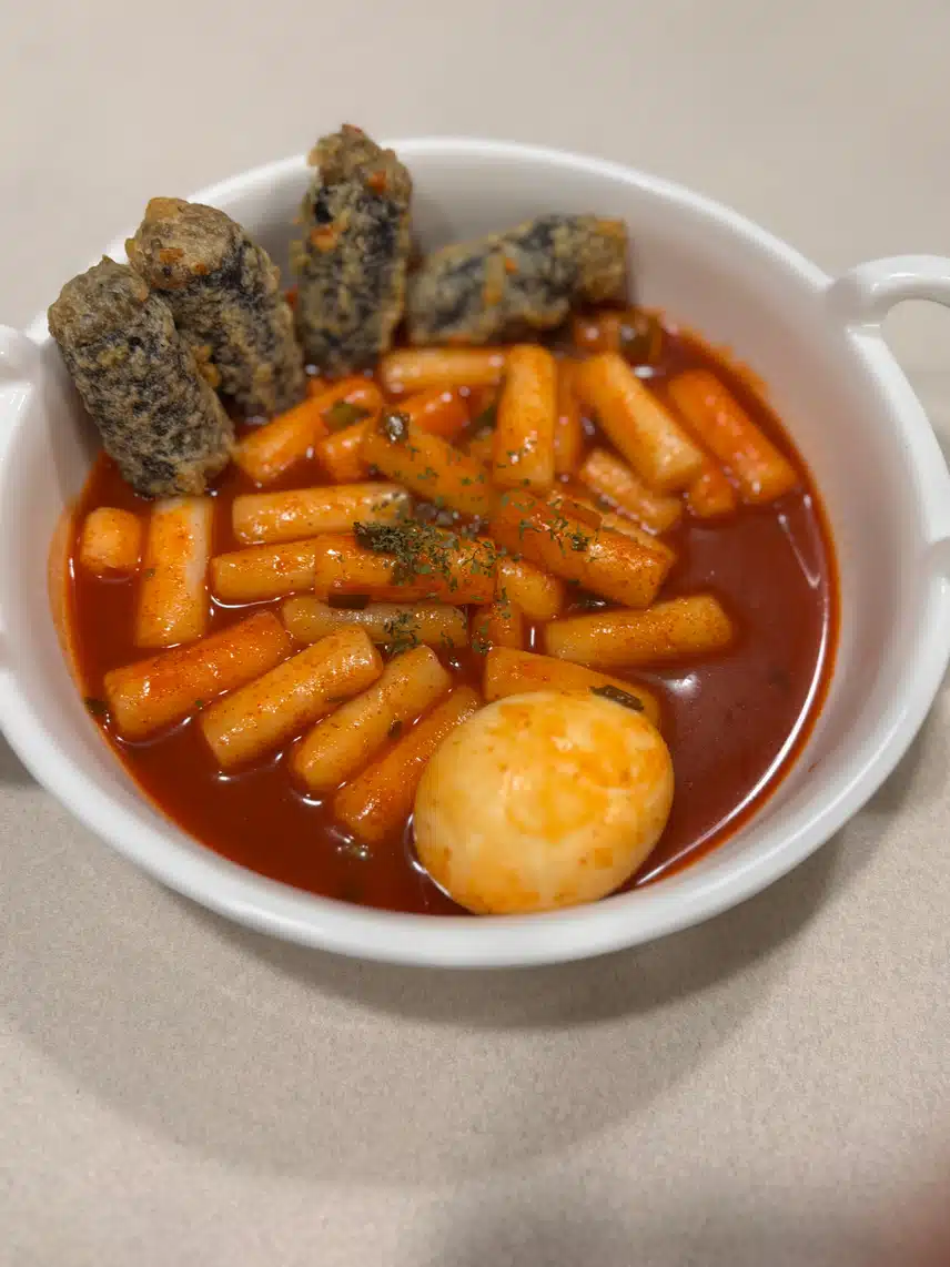 두가지 분식 세트  추천해 드려요!