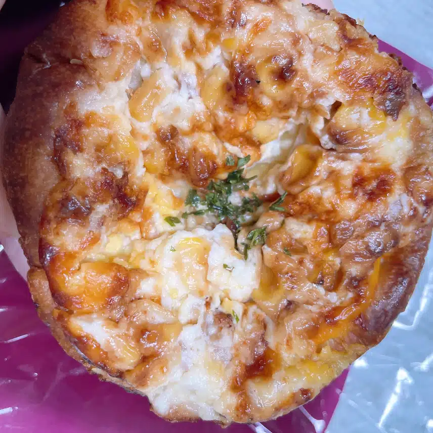 아침엔 빵 먹었어요