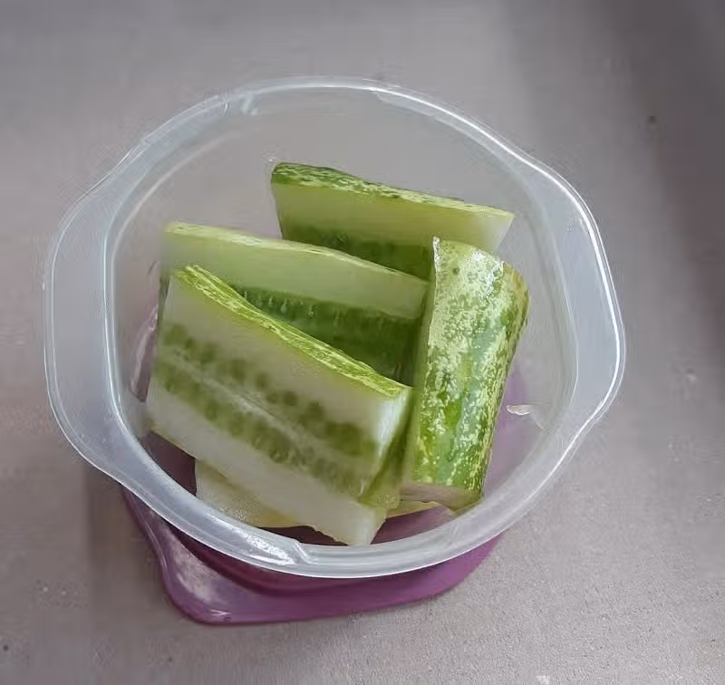 오이 챙겨서 운동