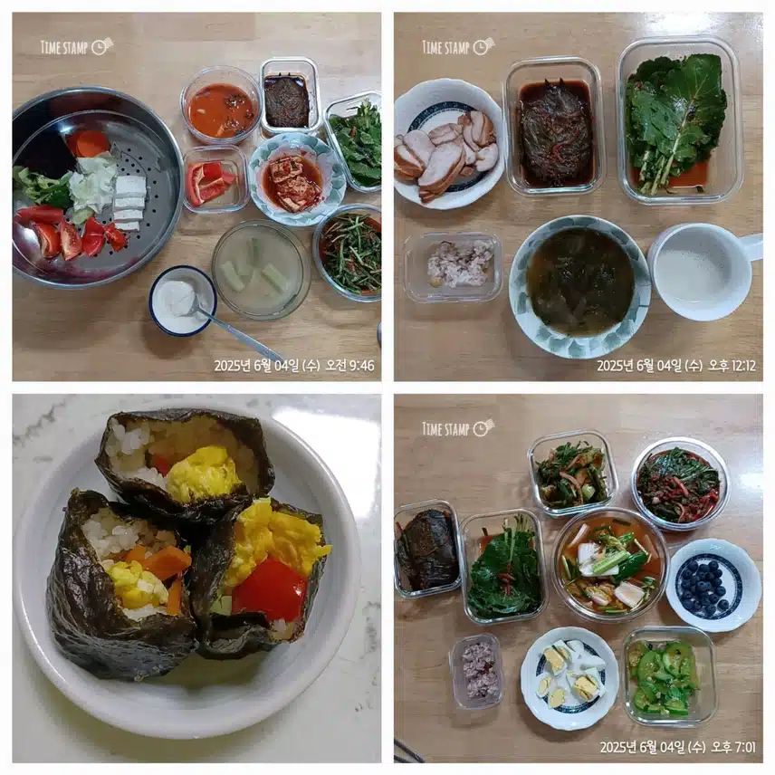 오늘의 식단, 저녁 식전운동