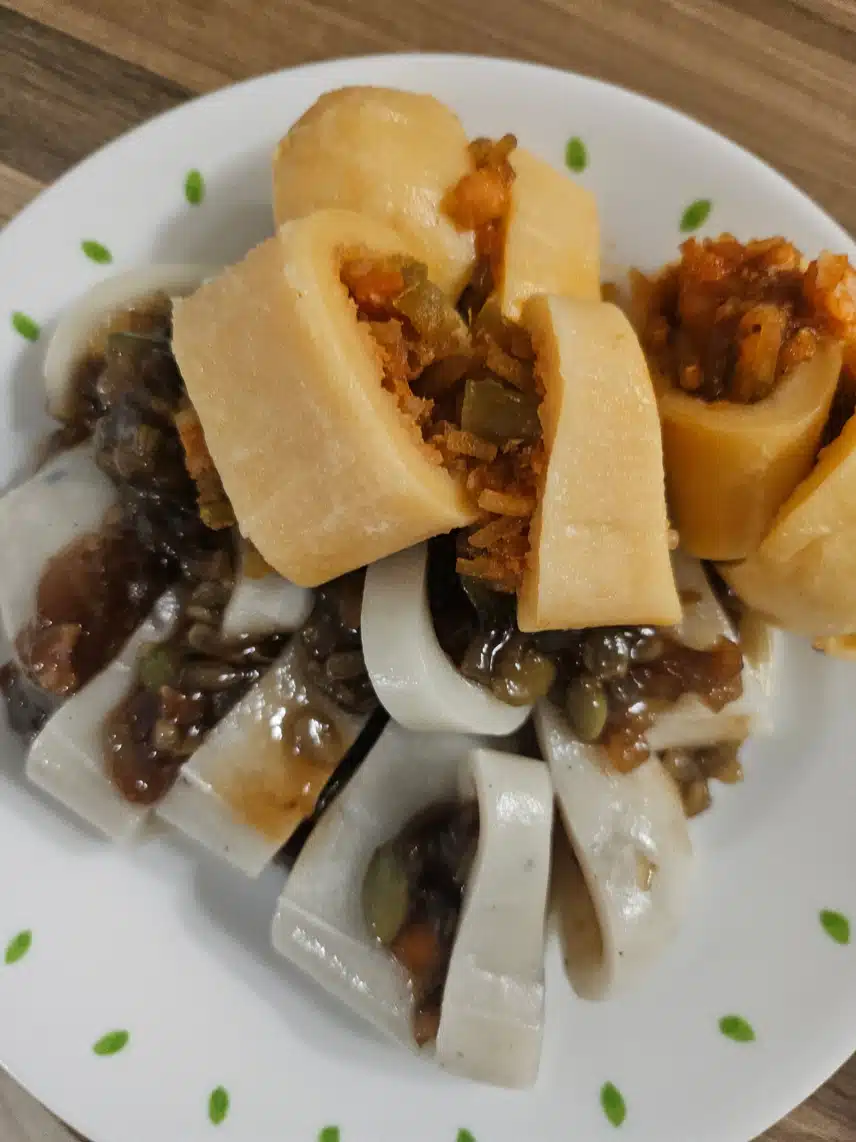 아침은 곤약떡말이 🤟
