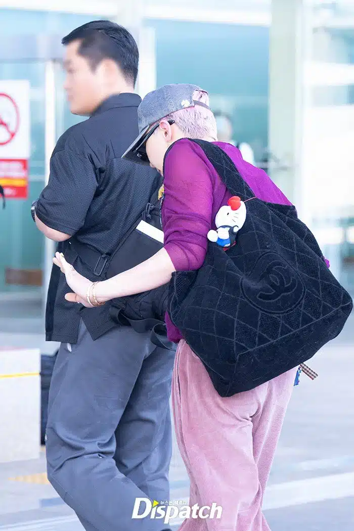 오늘 출국하는 지드래곤 공항 사진