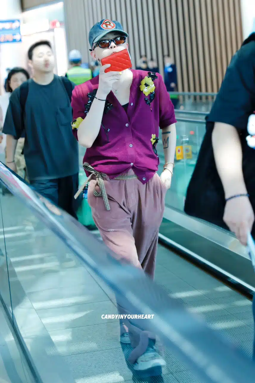오늘 출국하는 지드래곤 공항 사진