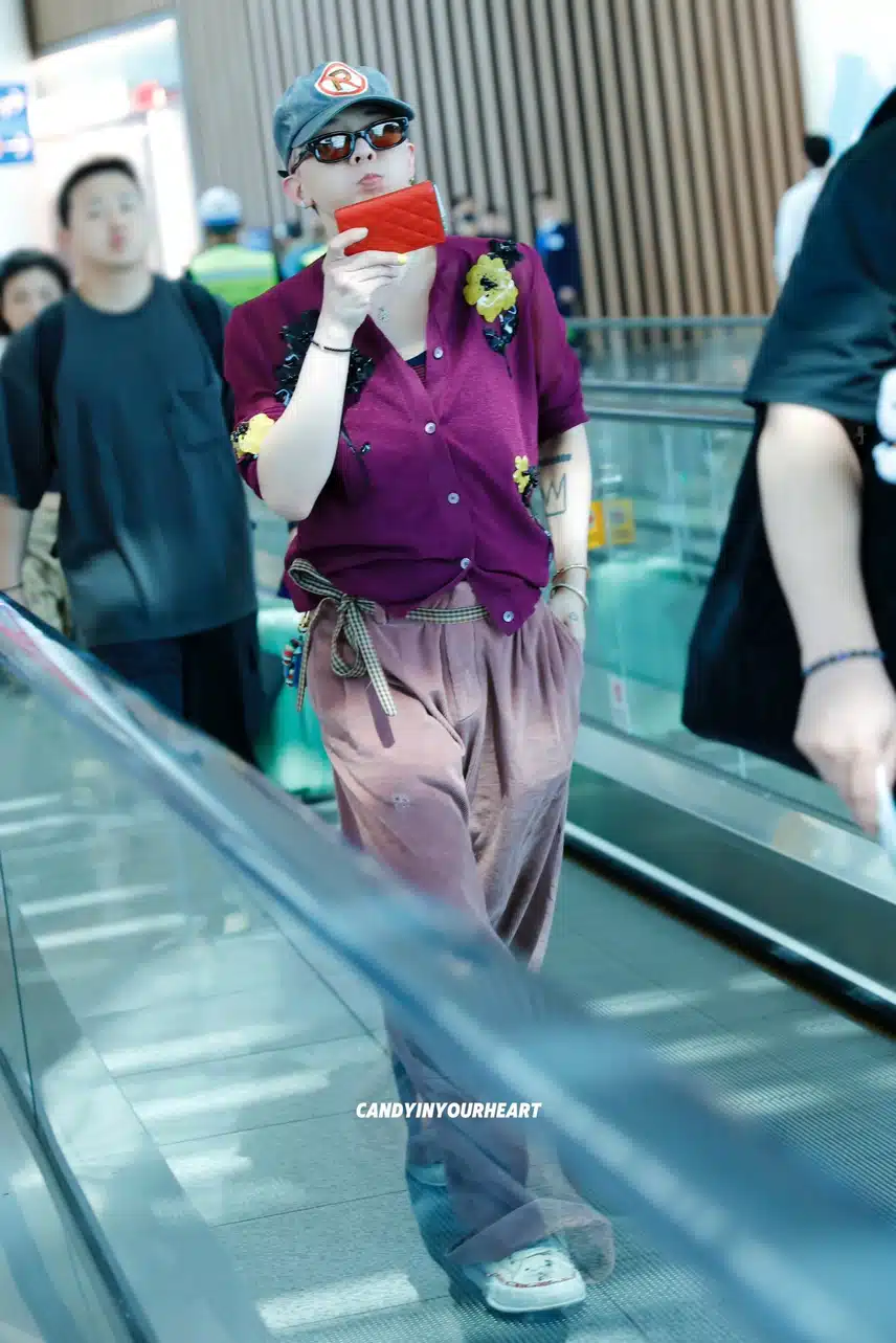 오늘 출국하는 지드래곤 공항 사진