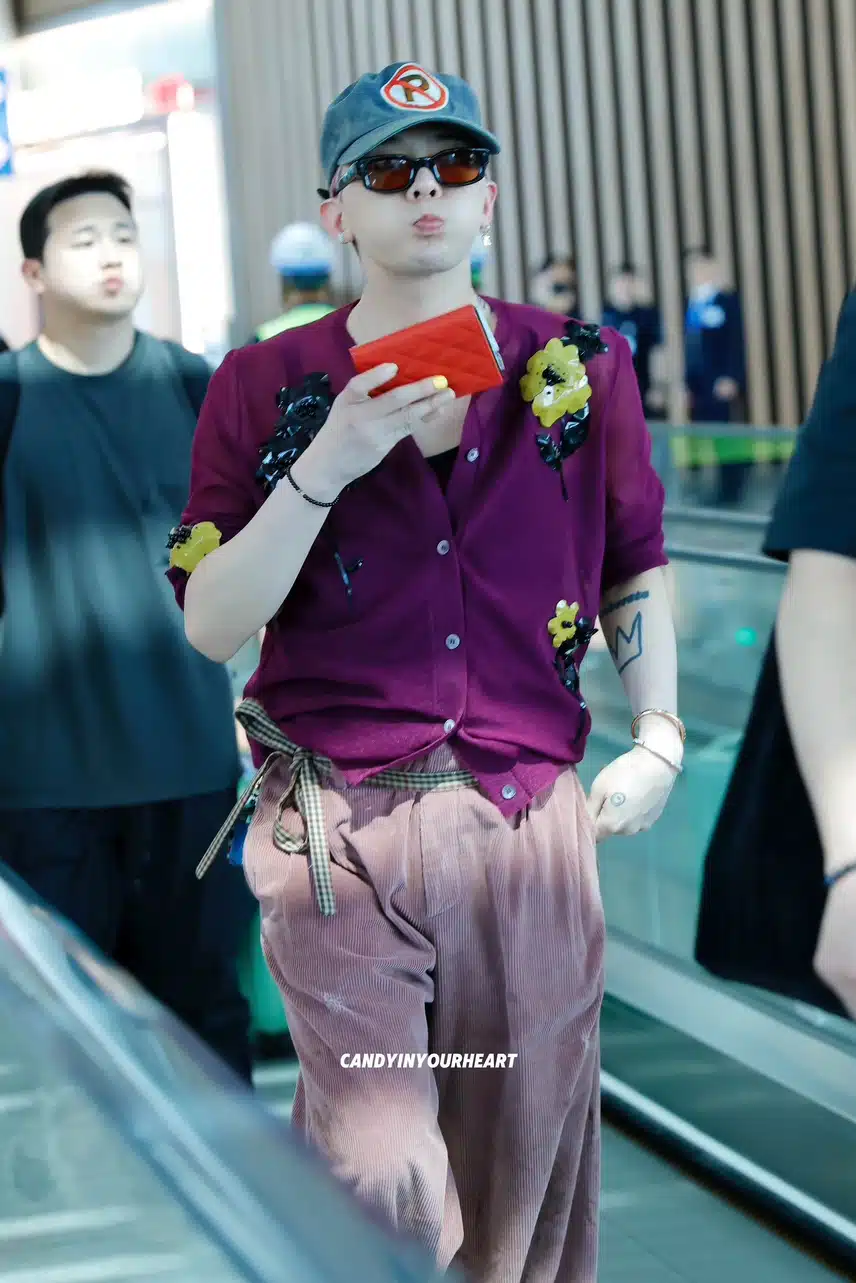 오늘 출국하는 지드래곤 공항 사진