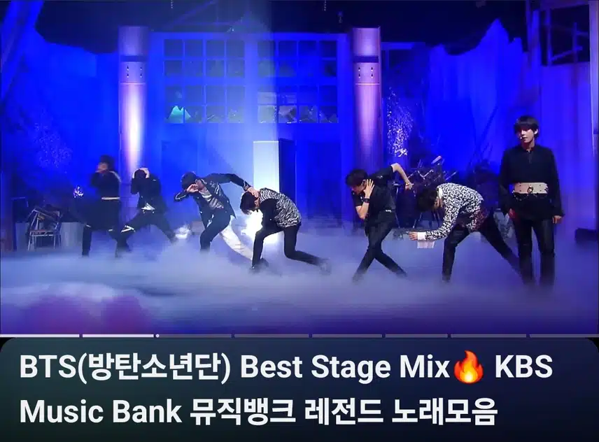방탄소년단은 정말 리빙 레전드네요 