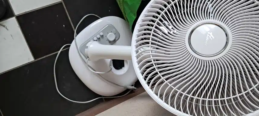선풍기 박살