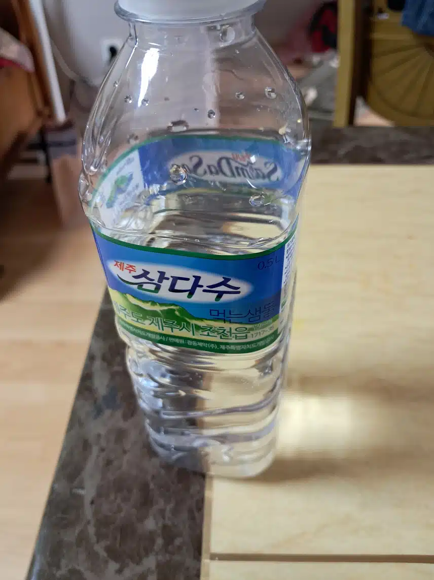 물 맛 좋아요 😀 