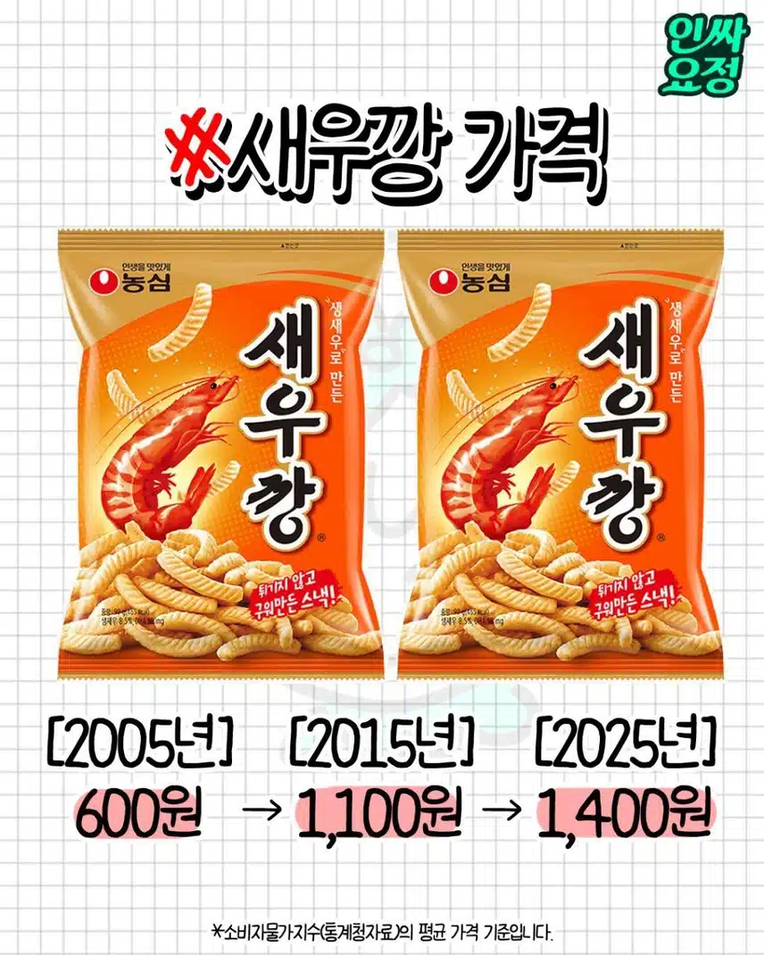 충격적인 2025년 물가 최신 근황