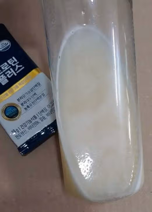 운동 후 단백질 파우더