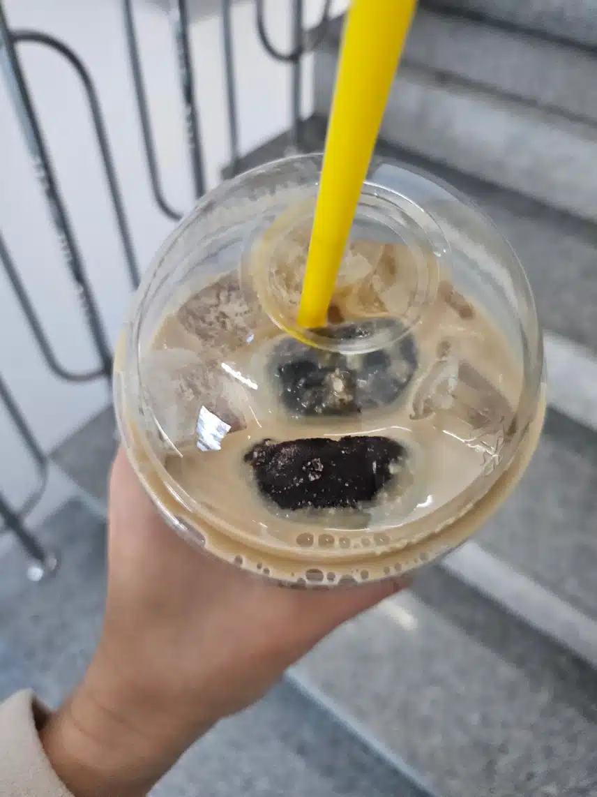 걷기 후 커피한잔 🥰🥰