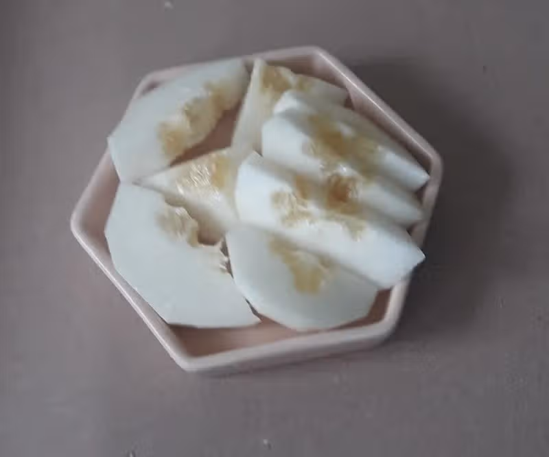 참외 먹었어요 