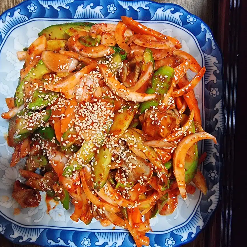 골뱅이무침