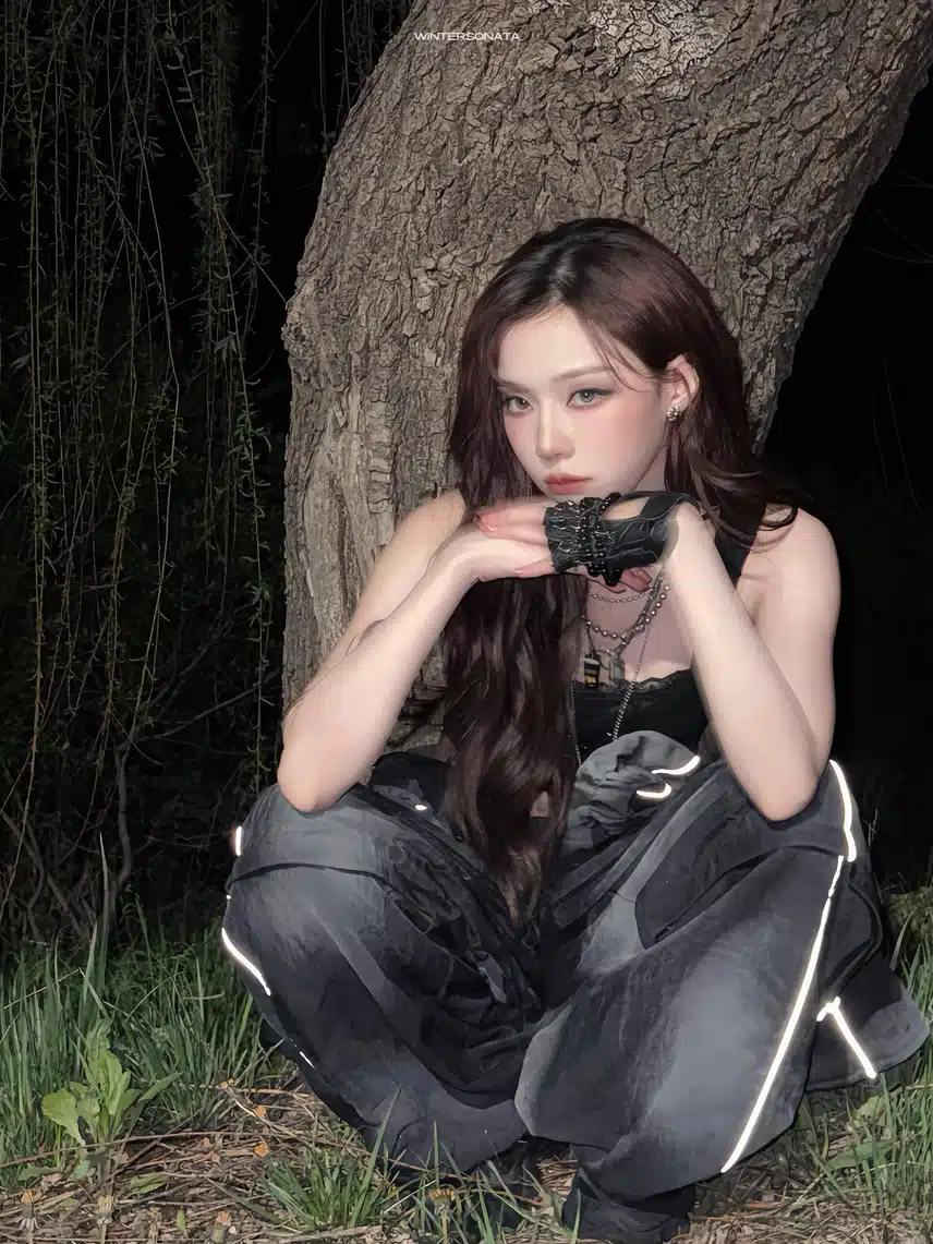 윈터 카리스마 장난 아니네요