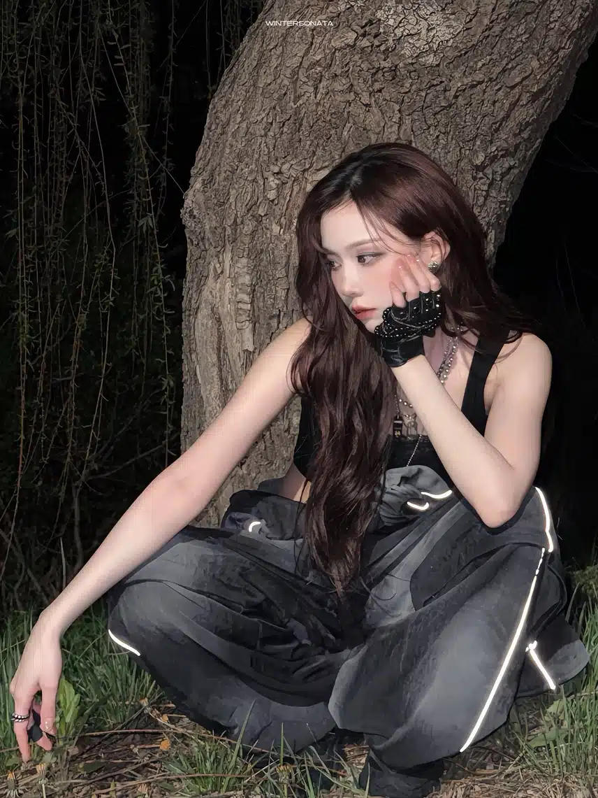 윈터 카리스마 장난 아니네요
