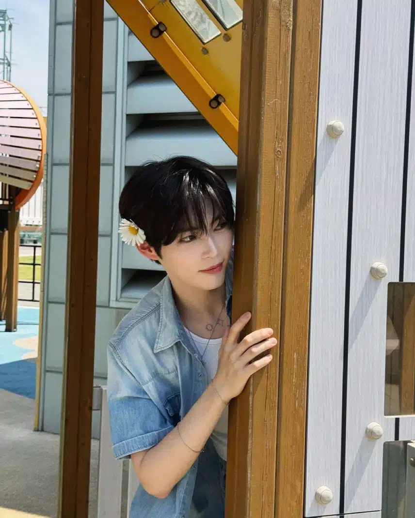 자연광 아래에 빛나는 성한빈 얼굴 ☀️