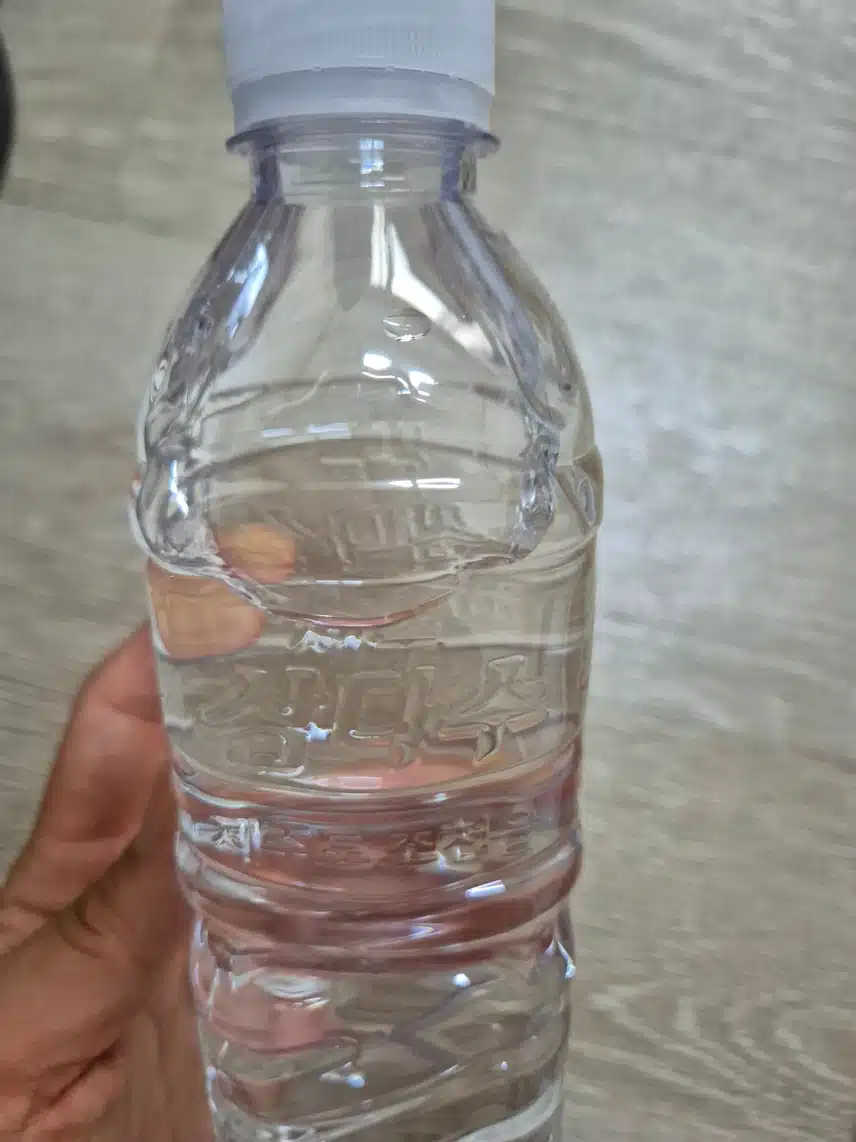 무라벨 삼다수 인증