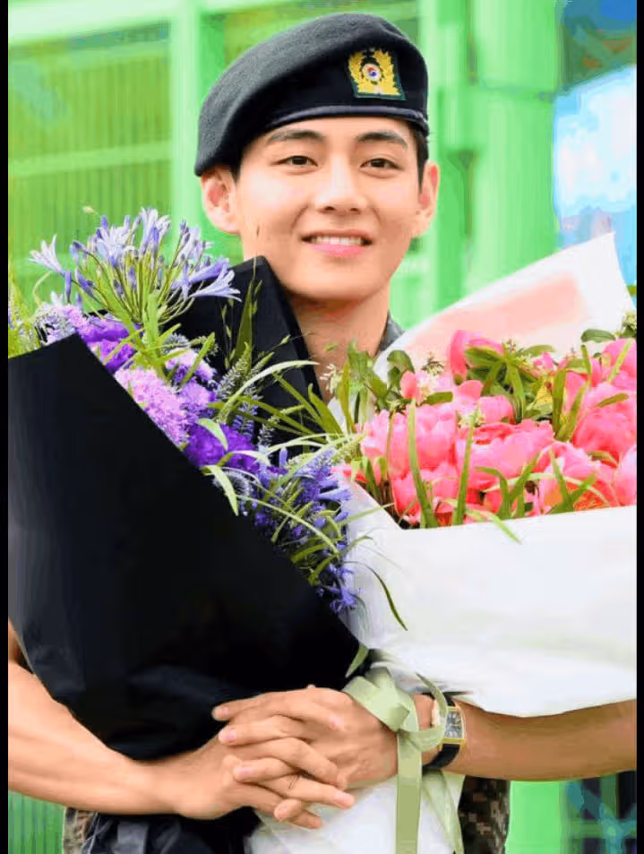 CONGRATULATIONS V 🎉💜🐯 BORAHAE V 