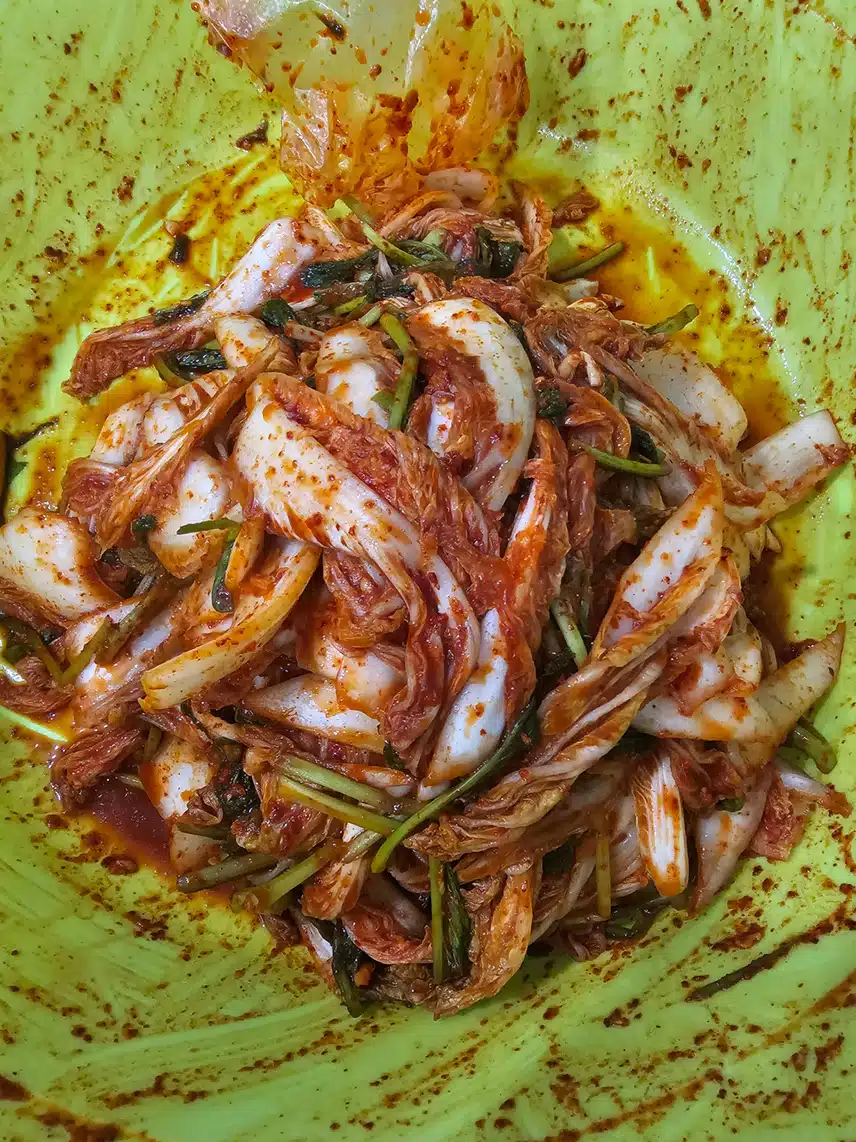 김치담그기