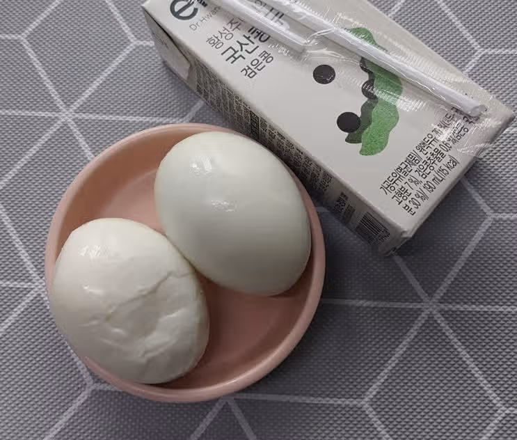 두유와 계란