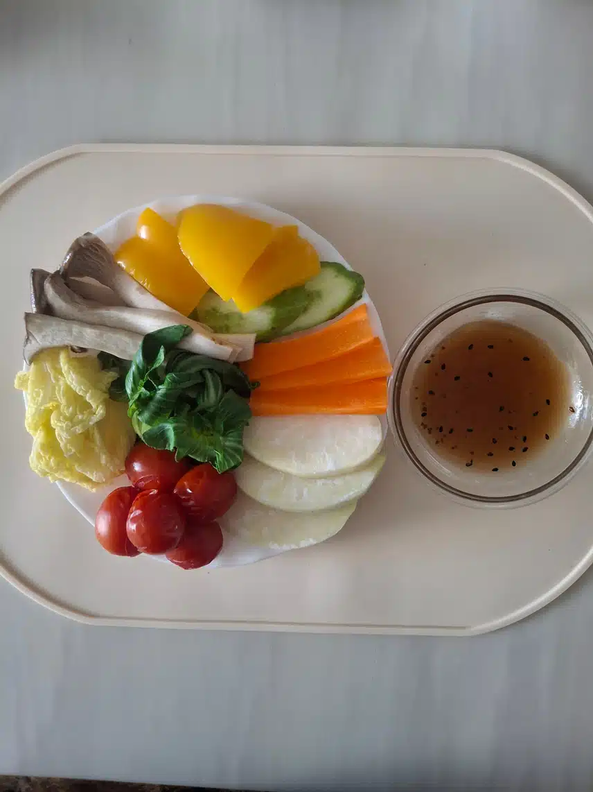 건강하게 야채찜으로