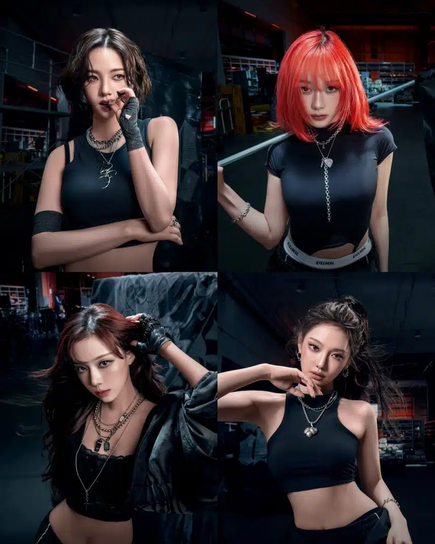 에스파 이번 컨셉 Dirty Work 