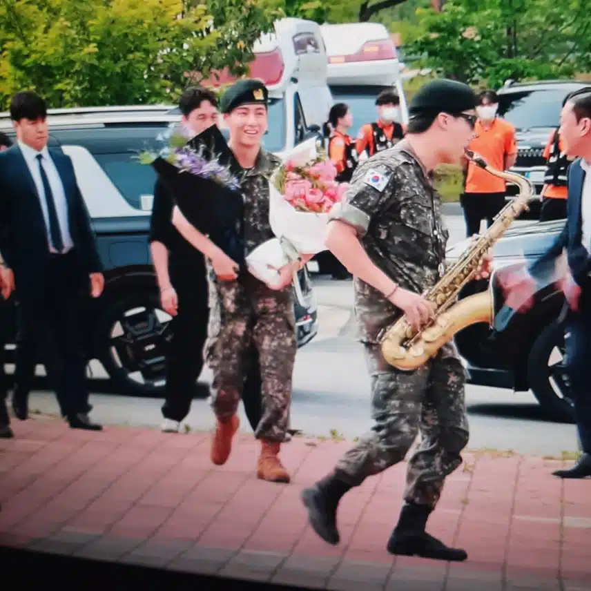드디에 제대하는 날,, 