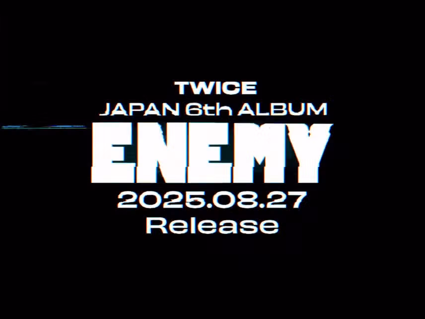 트와이스 일본 6번째 앨범 'ENEMY' 소식