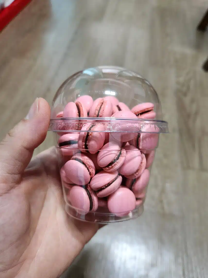 구경 오세요 미니마카롱 만들었어요💗