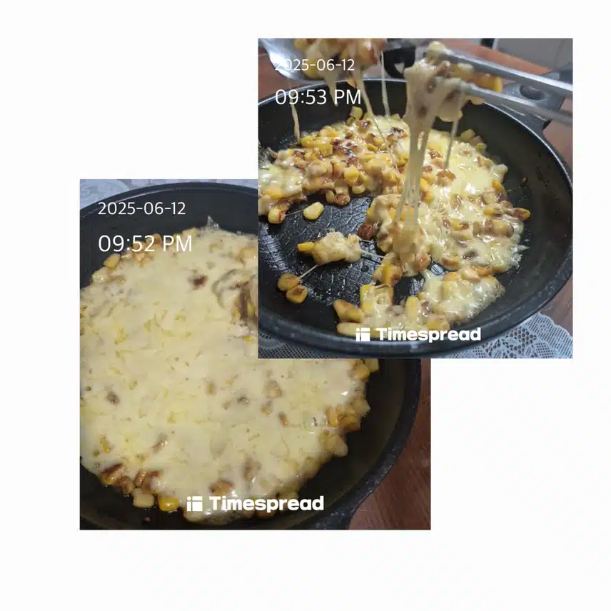 치즈콘옥수수~ 급한데로 펜에~( ≧∀≦)ノ