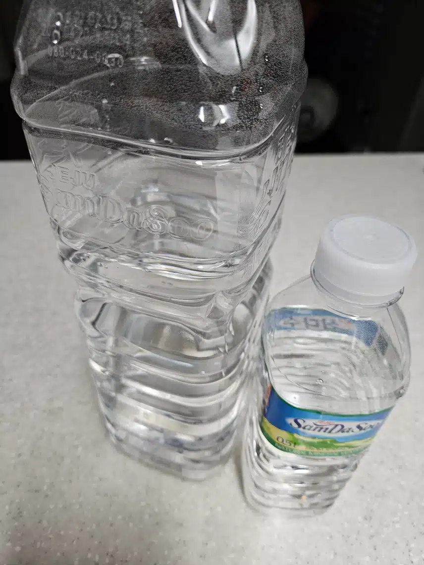 운동 후 삼다수, 