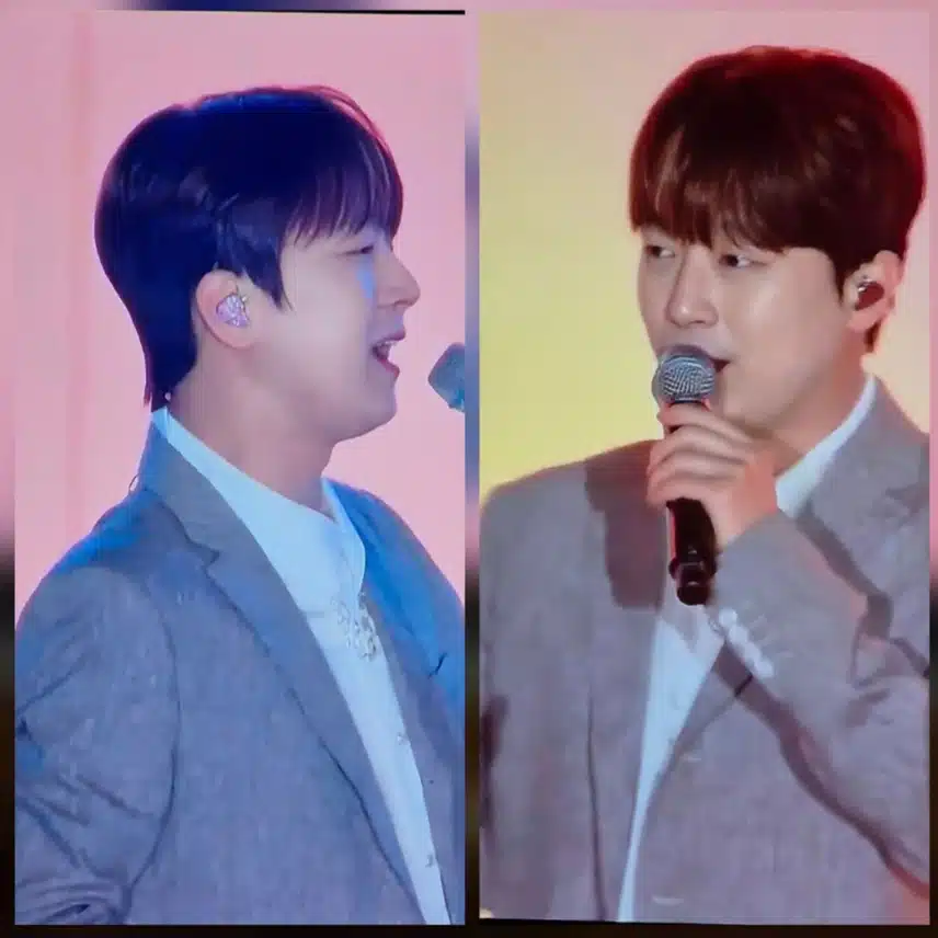 찬원님의 강원도민체육대회 축하무대 사진