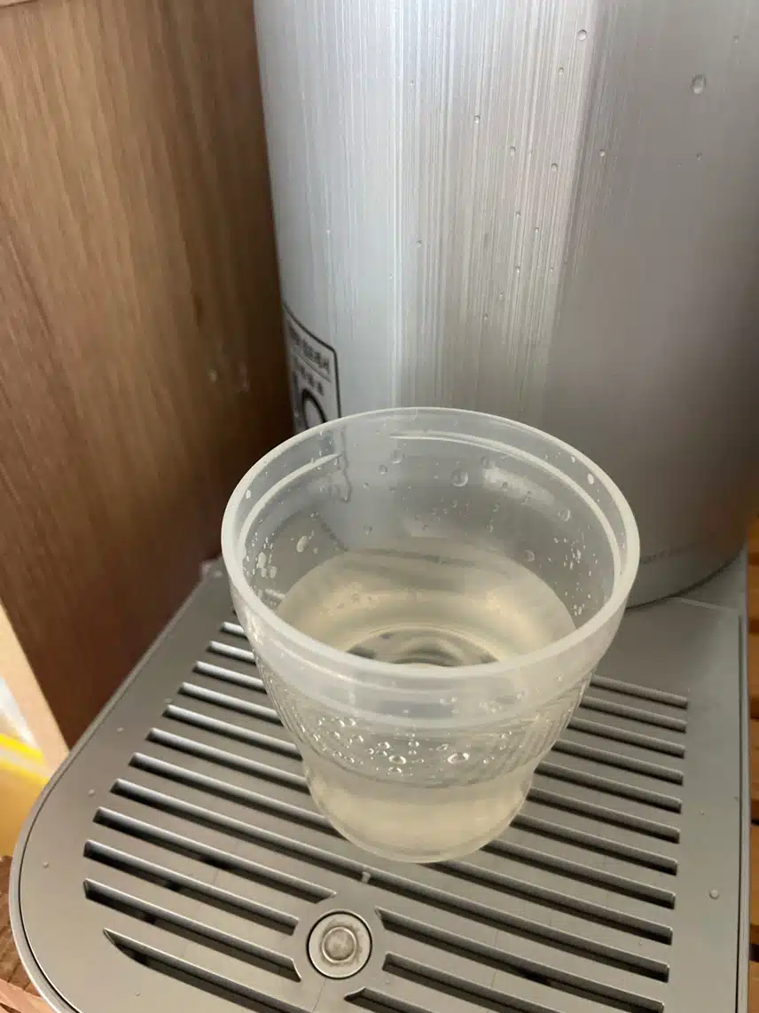 물한잔 마시기 