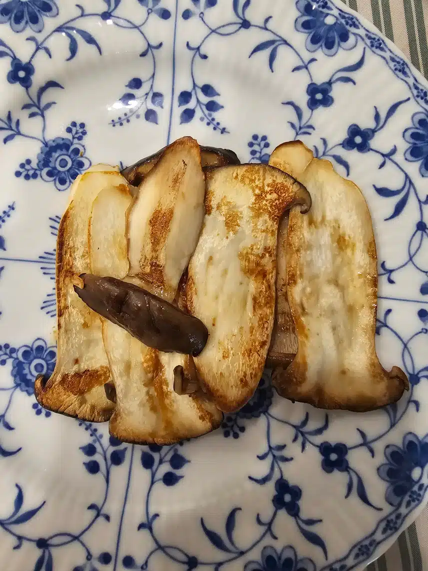 버섯구이
