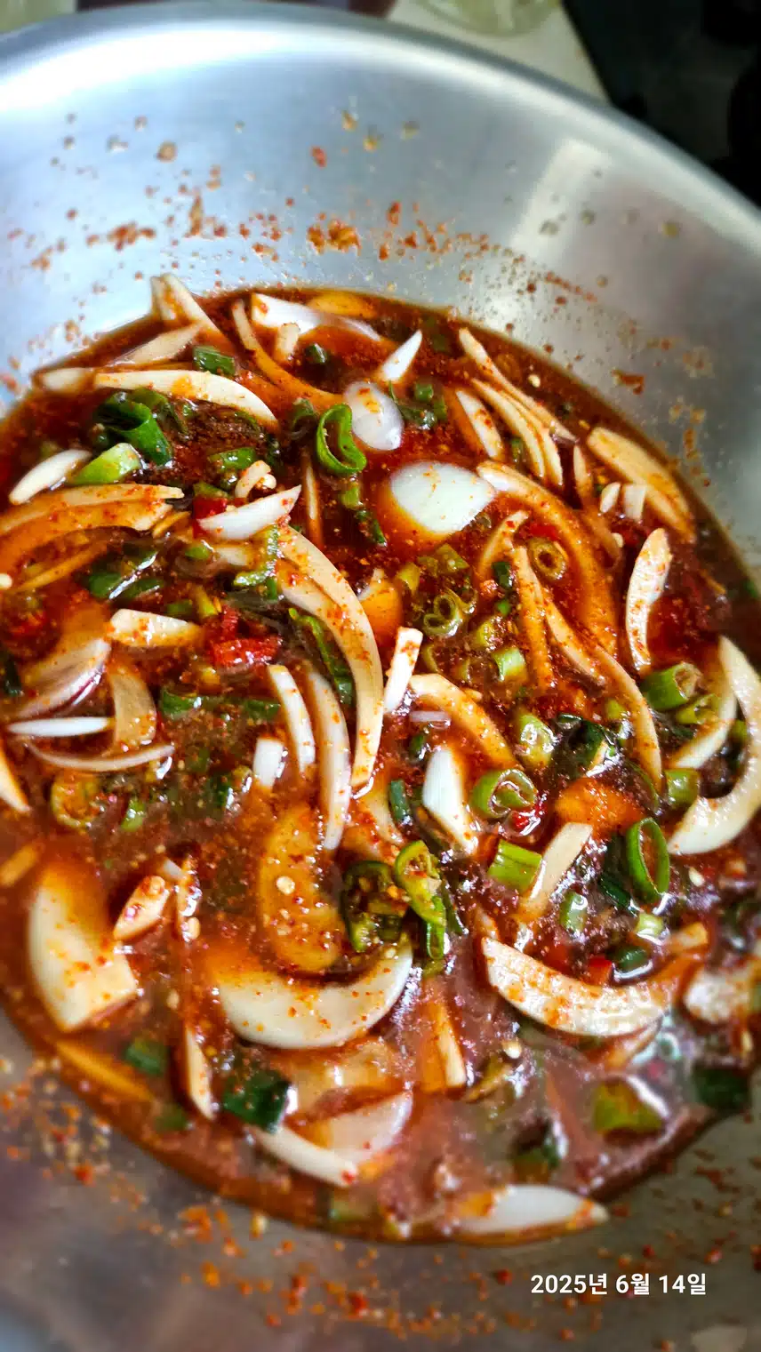딸을위한반찬-깻잎양념찜