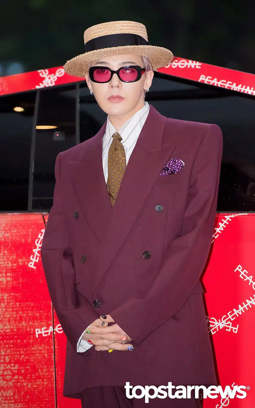 하이볼 런칭파티에 참석한 지드래곤 패션
