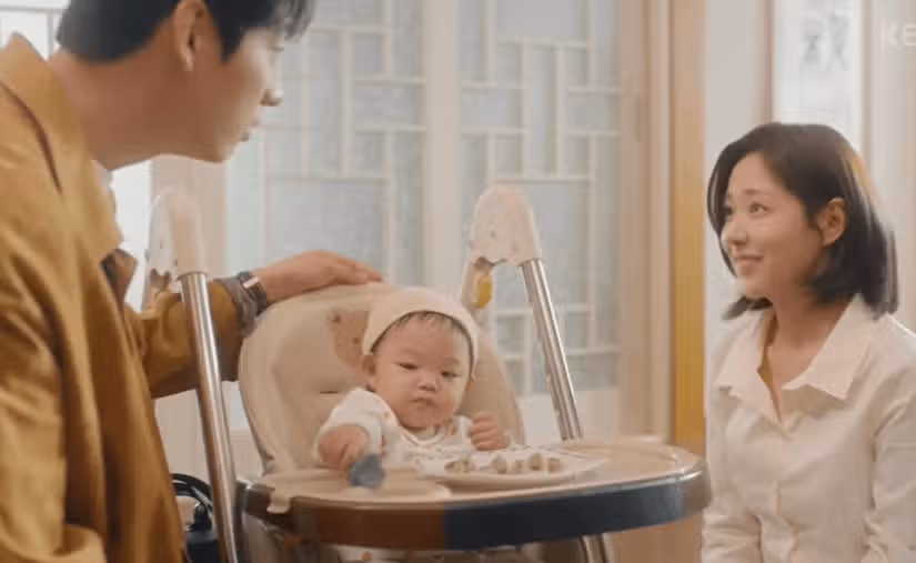 세리가 만든 이유식을 잘 먹는 하니