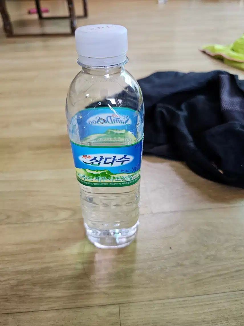 무더운 날씨 삼다수와 함께