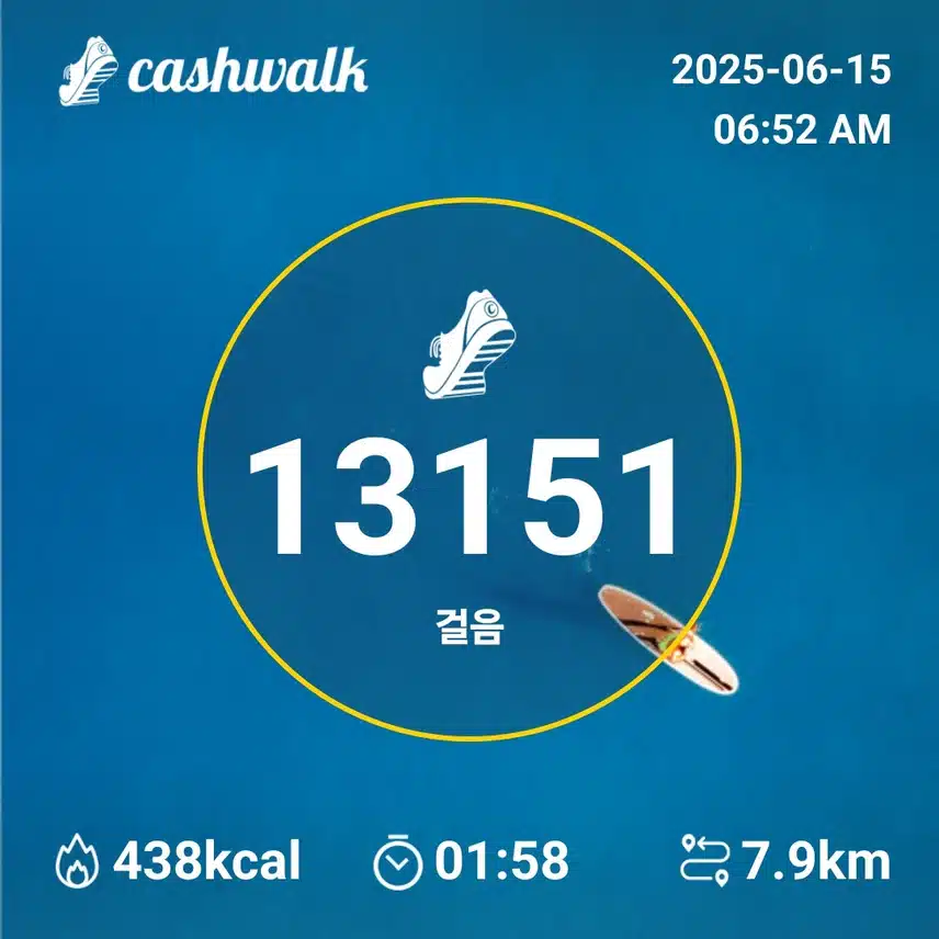   일요일에도 만보걷기 