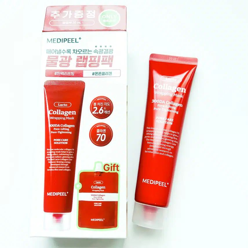 나이트 케어 꿀템!! [메디필-레드 락토 콜라겐 랩핑 마스크팩/피트루트-슈퍼프로틴 문단속 크림]