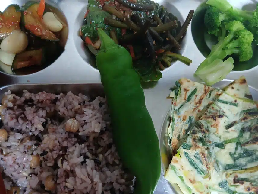 걷기운동 후 식사^^