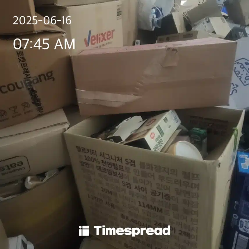 분리수거 하기