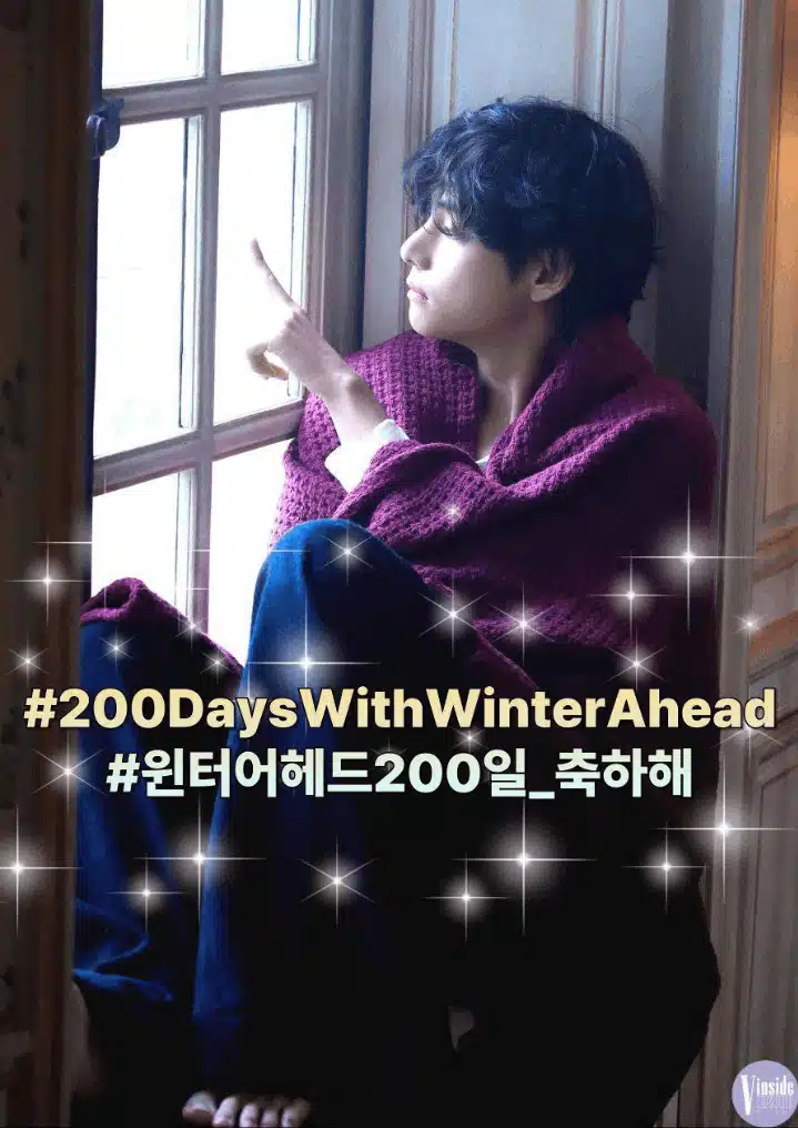 V, 200DaysWithWinterAhead 💜 BORAHAE KIM TAEHYUNG 