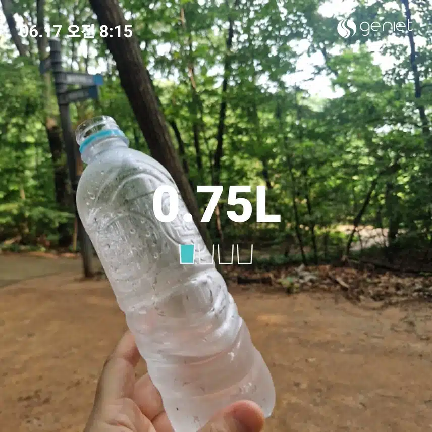 맛있는 물 마시기