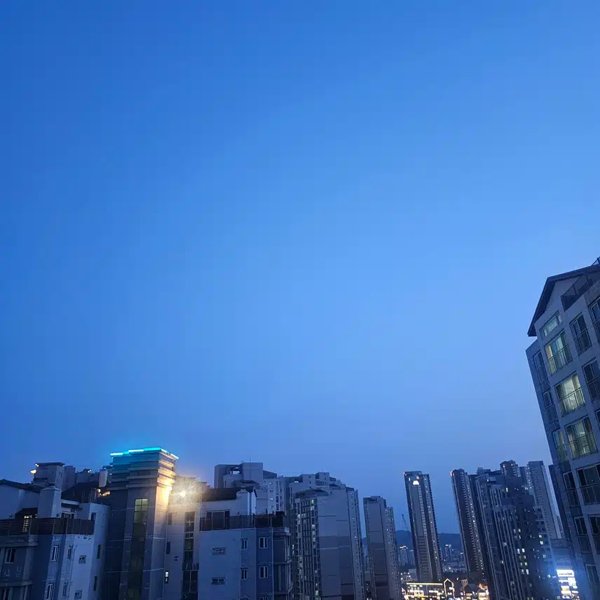 이쁜 노을사진