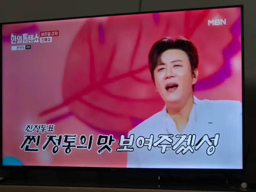 진해성님 찐 정통의 맛을 보여주는 무대였어요