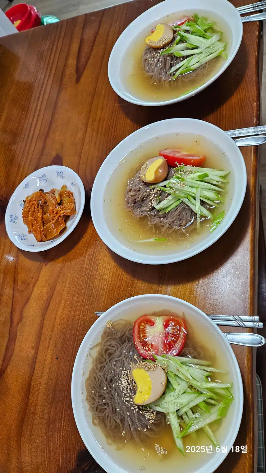 점심밥상-매밀냉면